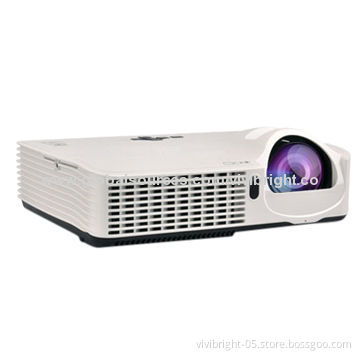 3D multimedia short focus beamer interactive education projector PRX580STNew